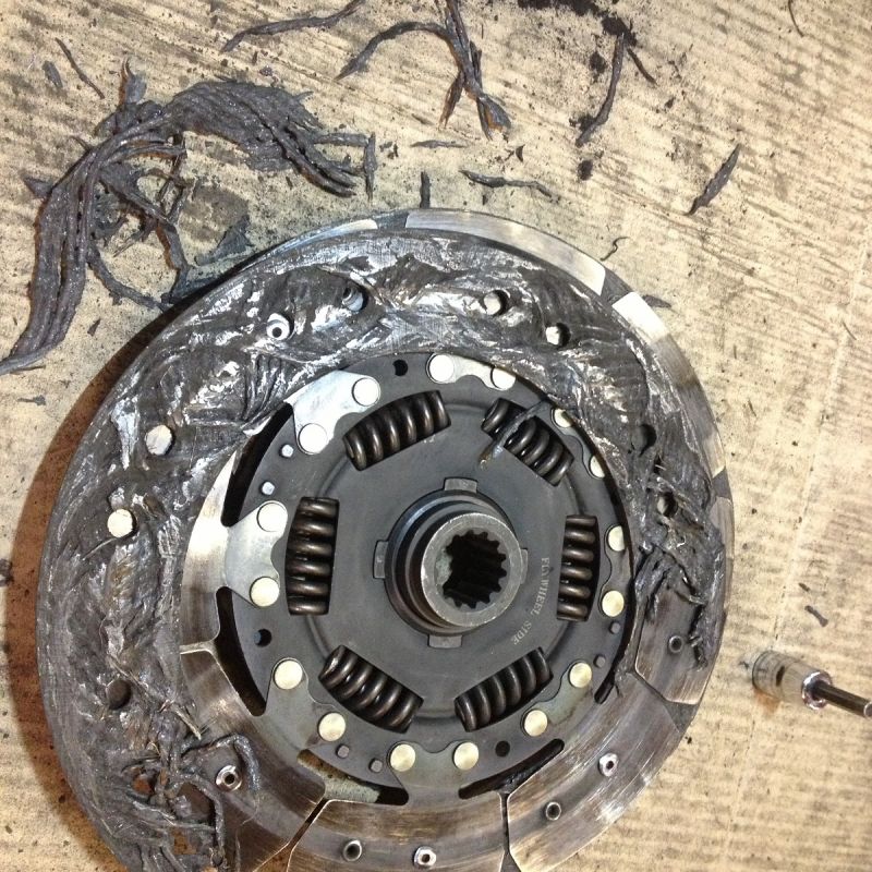 A burnt out clutch